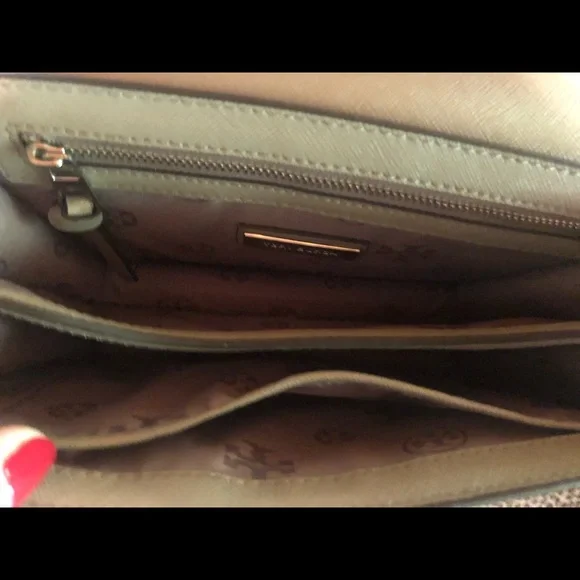 Tory Burch Silver Gray Crossbody Bag with Chain Strap - Picture 7 of 7